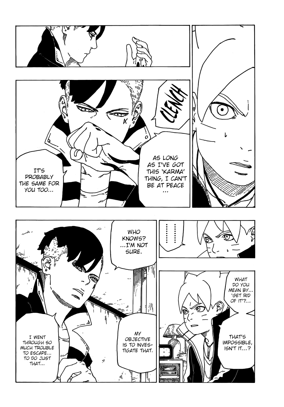 Read Boruto, Chapter 27 - The Breakdown of Negotiations...!!