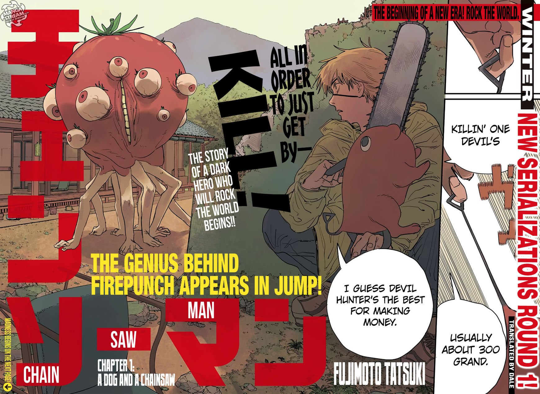 Chainsaw Man chapter 1 page 3