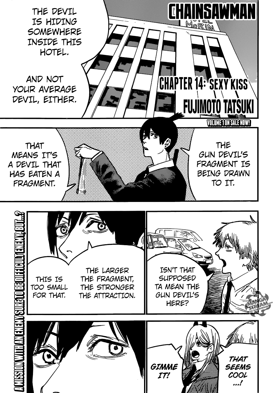Chainsaw Man, Chapter 14 - Sexy Kiss image 01