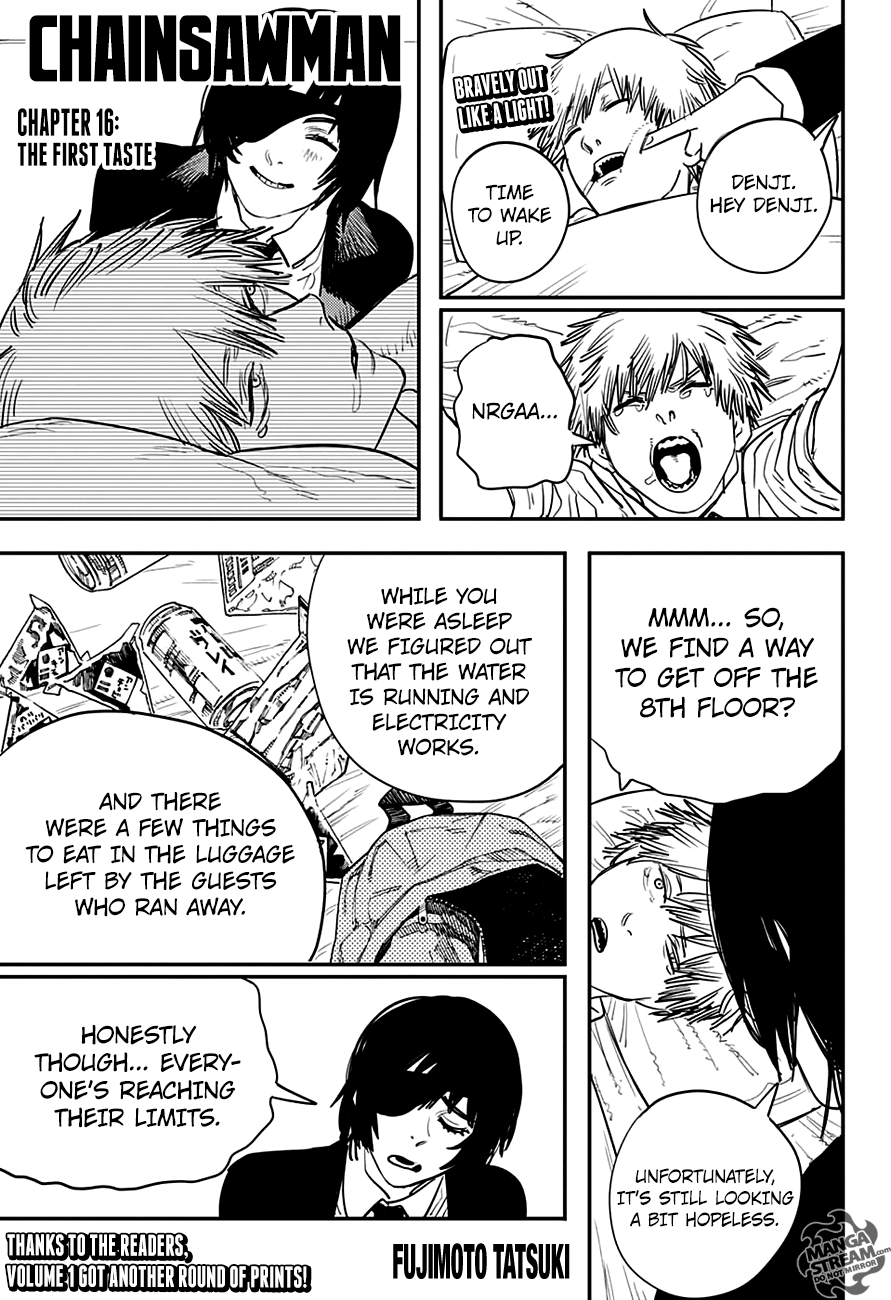 Chainsaw Man, Chapter 16 - The First Taste image 01