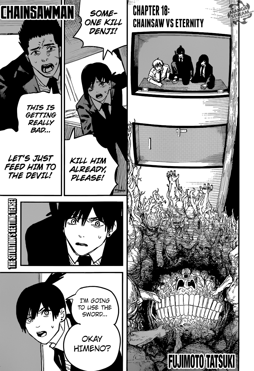 Chainsaw Man, Chapter 18 - Chainsaw vs Eternity image 01