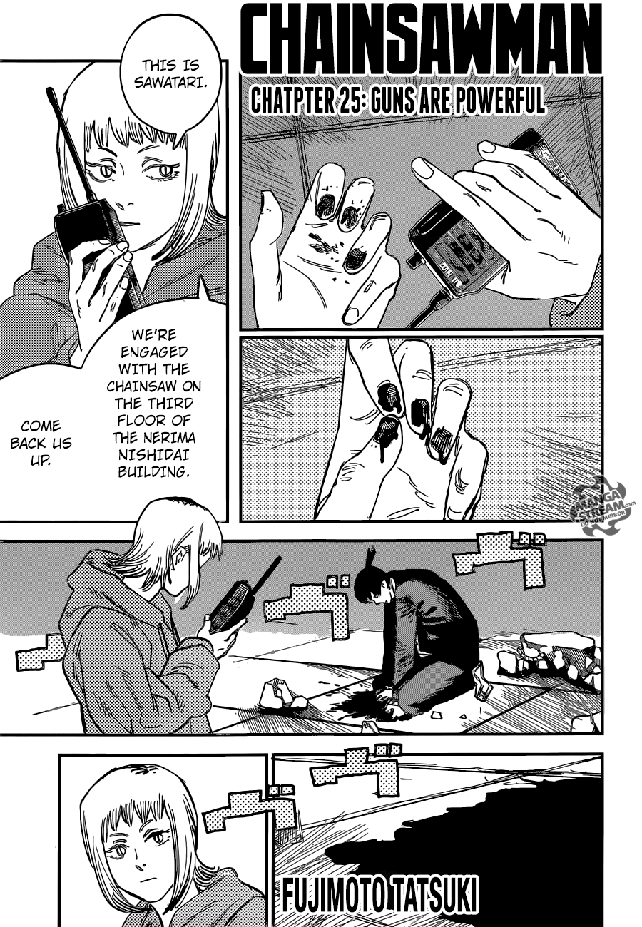 Chainsaw Man, Chapter 26 - Guns Are Powerful image 01