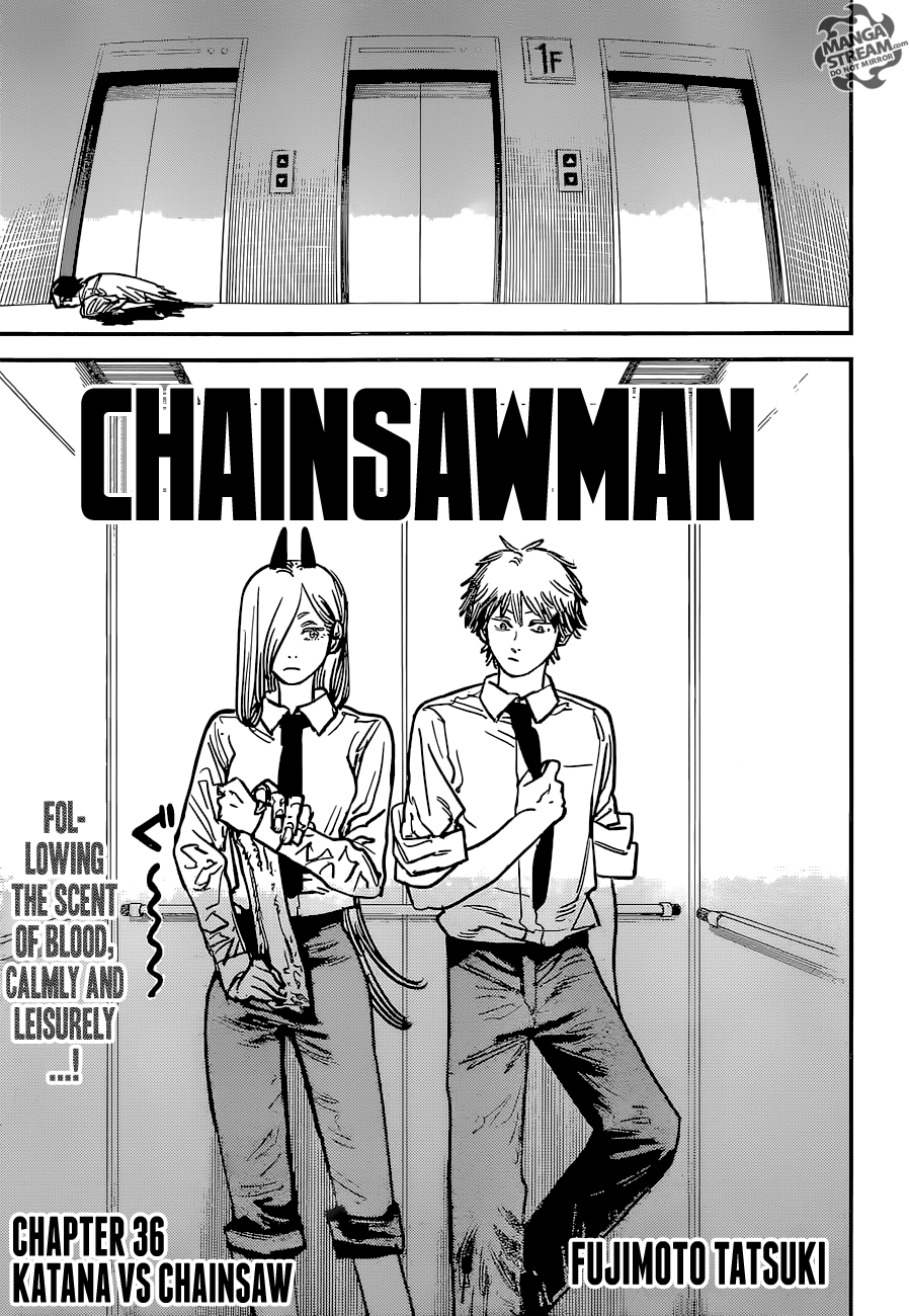 Chainsaw Man, Chapter 36 - Katana vs Chainsaw image 01