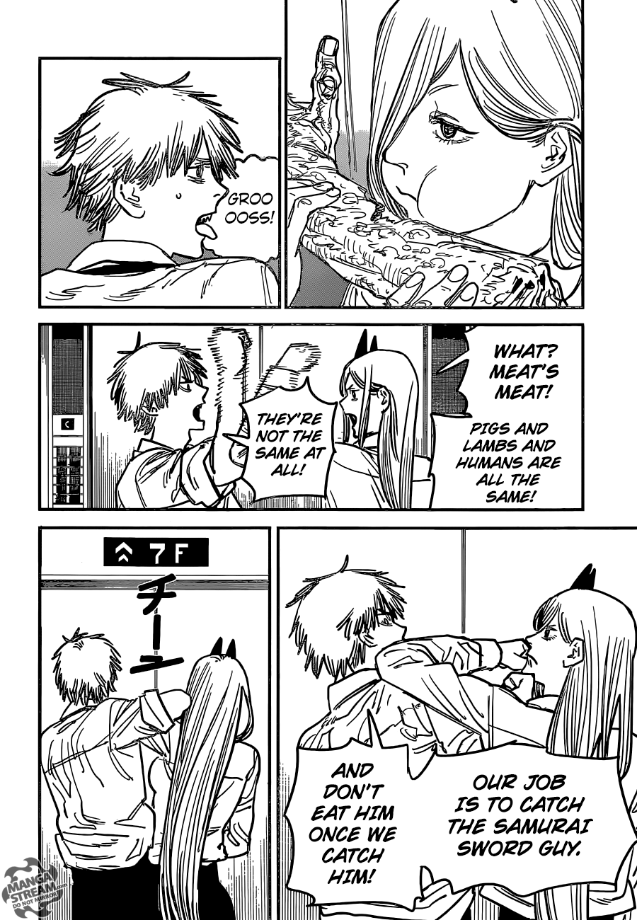 Chainsaw Man, Chapter 36 - Katana vs Chainsaw image 02