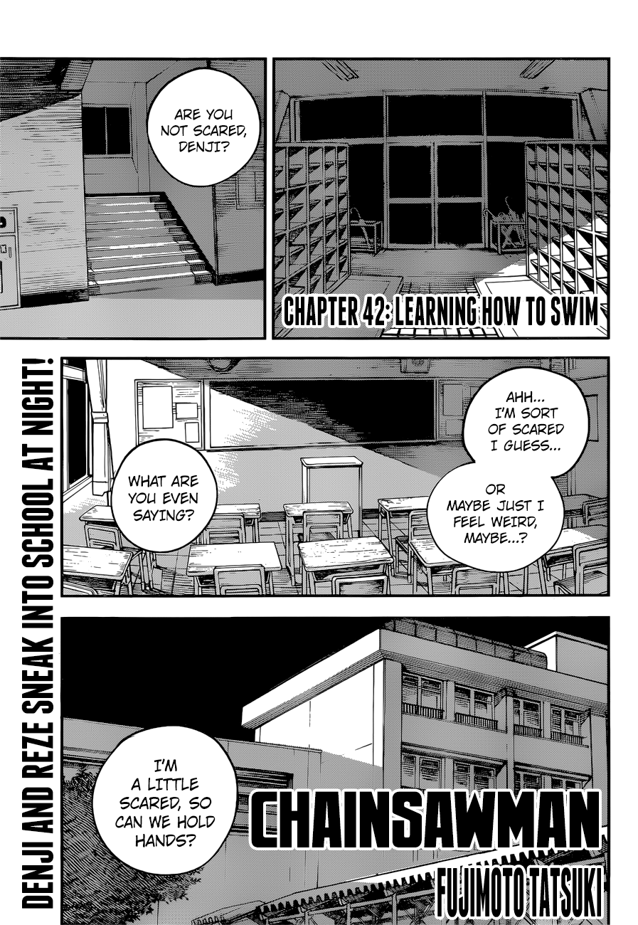 Chainsaw Man, Chapter 42 - Learning How to Swim image 01