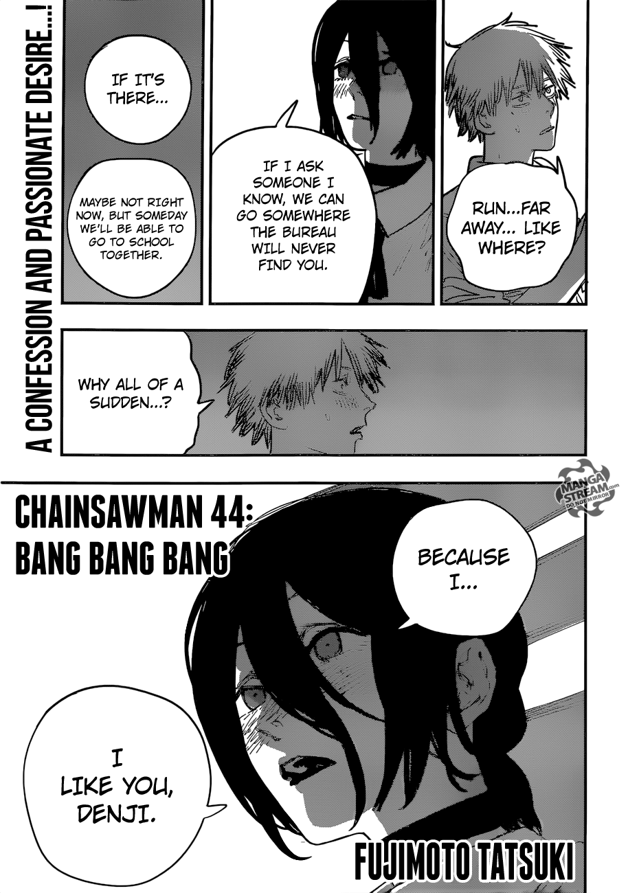 Chainsaw Man, Chapter 44 - Bang Bang Bang image 01