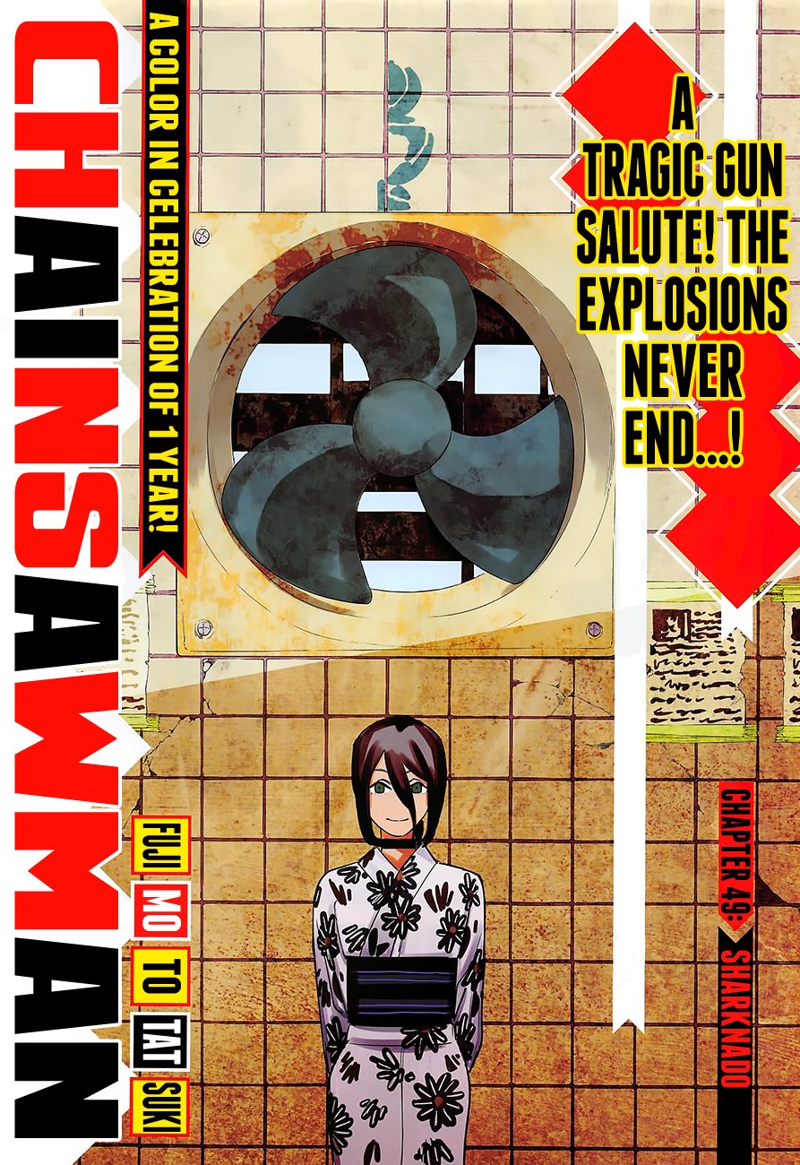 Chainsaw Man, Chapter 49 - Sharknado image 01