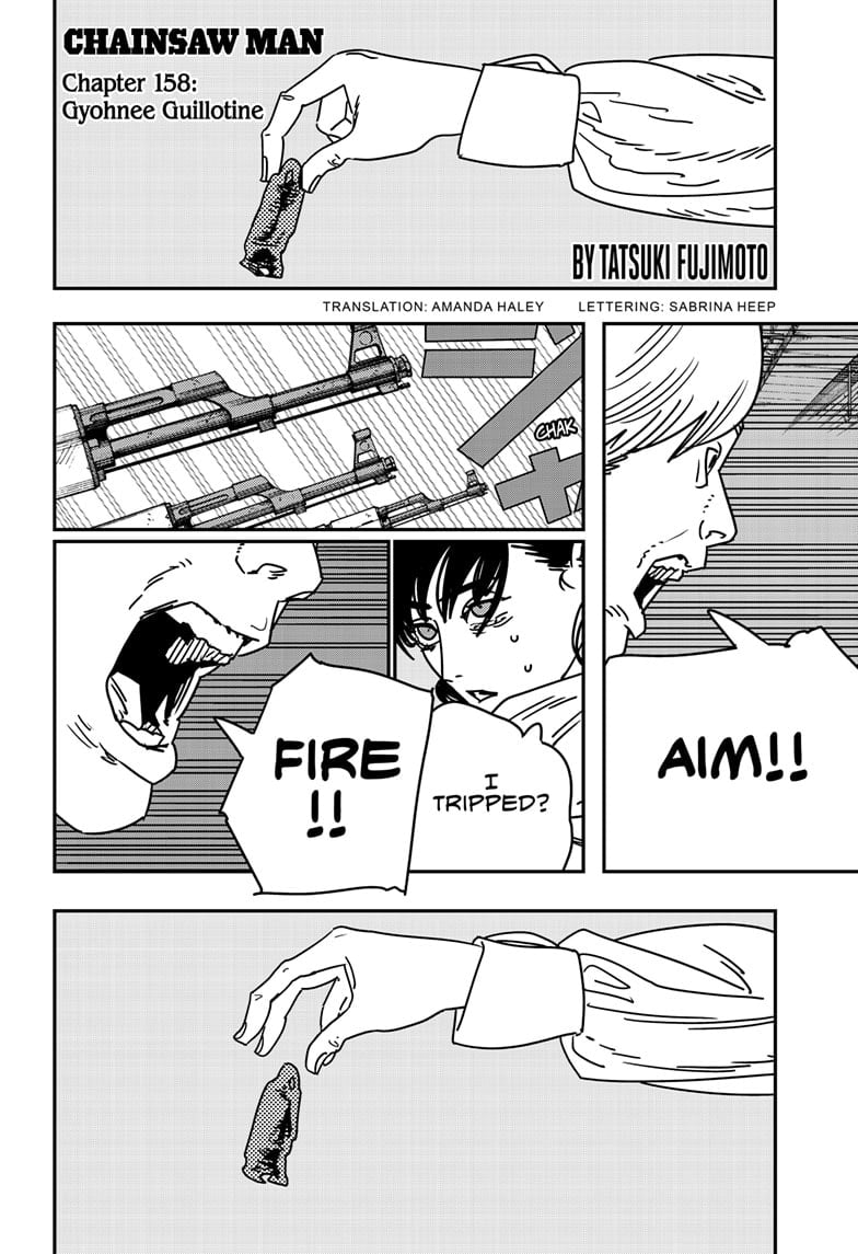 Chainsaw Man, Chapter 158 - Gyohnee Guillotine image 01