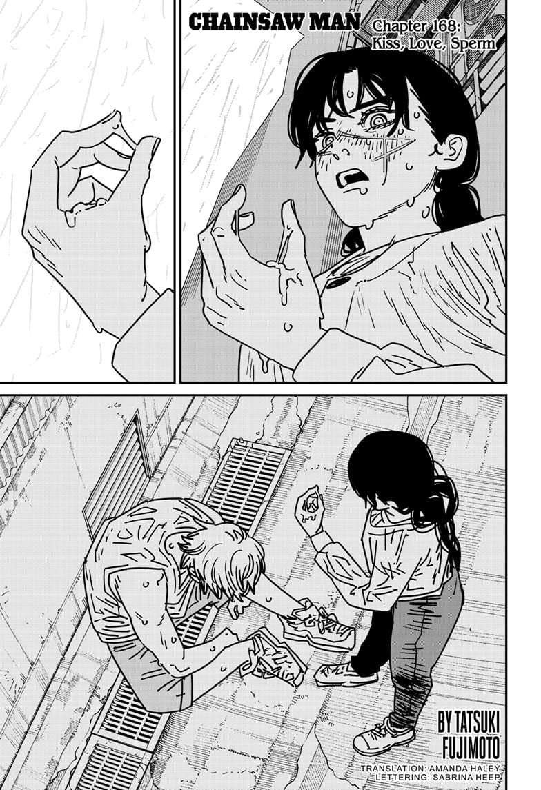 Chainsaw Man Chapter 168 - Kiss, Love, Sperm image 01