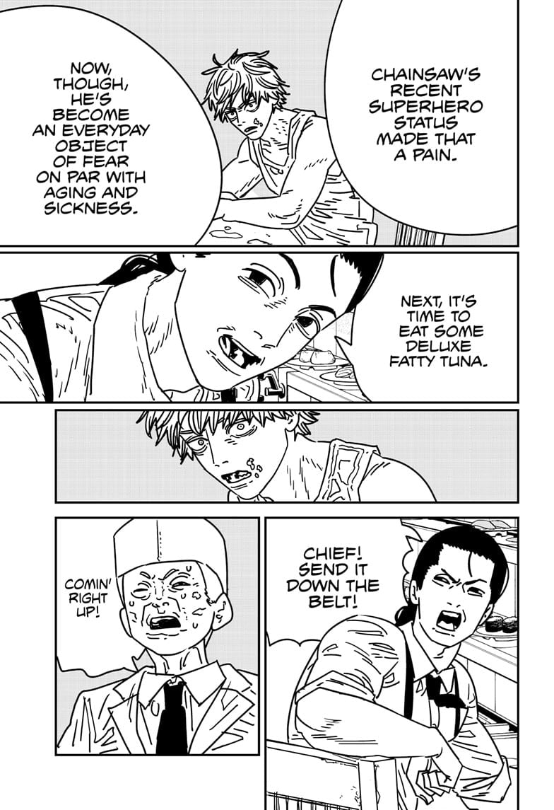 Chainsaw Man Chapter 170 - How to Eat Sushi image 09