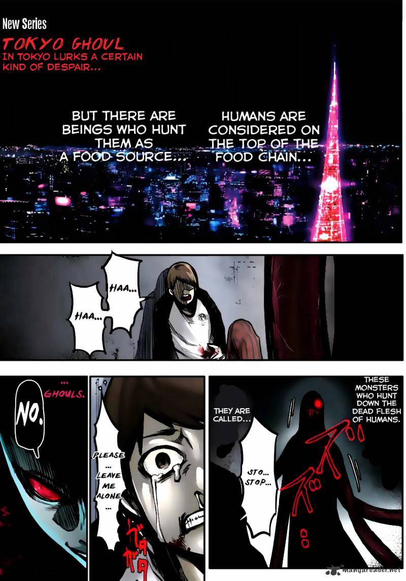 Tokyo Ghoul Chapter 1 image 01