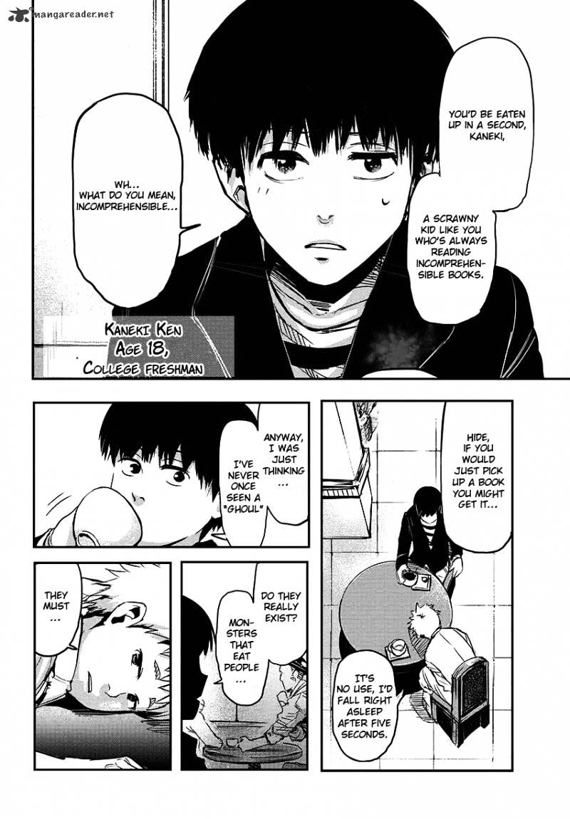Tokyo Ghoul Chapter 1 image 04