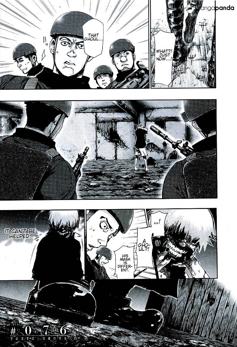 Tokyo Ghoul Chapter 76 image 01