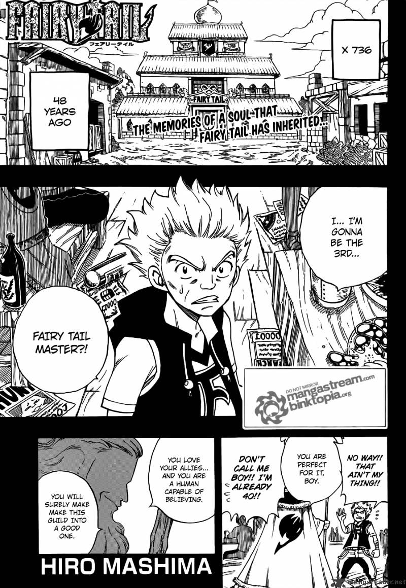 Fairy Tail, Chapter 215 - Makarov vs. Hades image 01