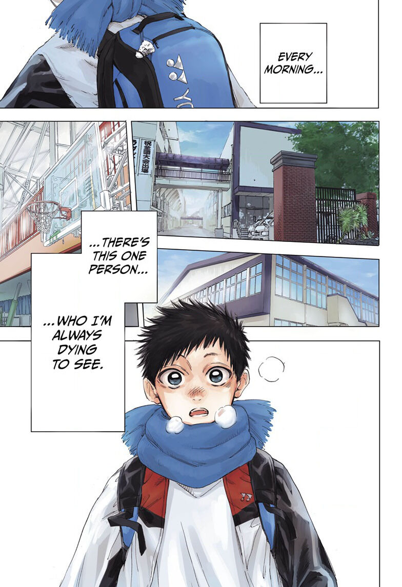 Blue Box, Chapter 1 Chinatsu Senpai image 01