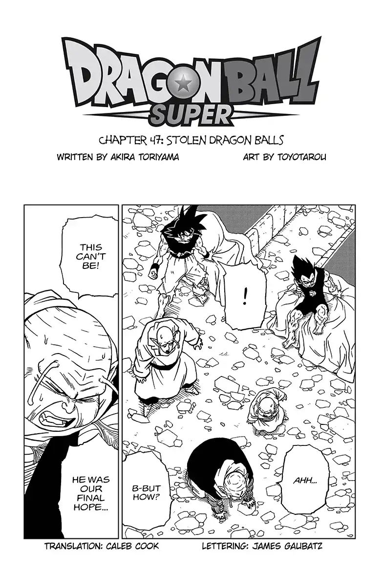 Dragon Ball Super, Chapter 47 image 01