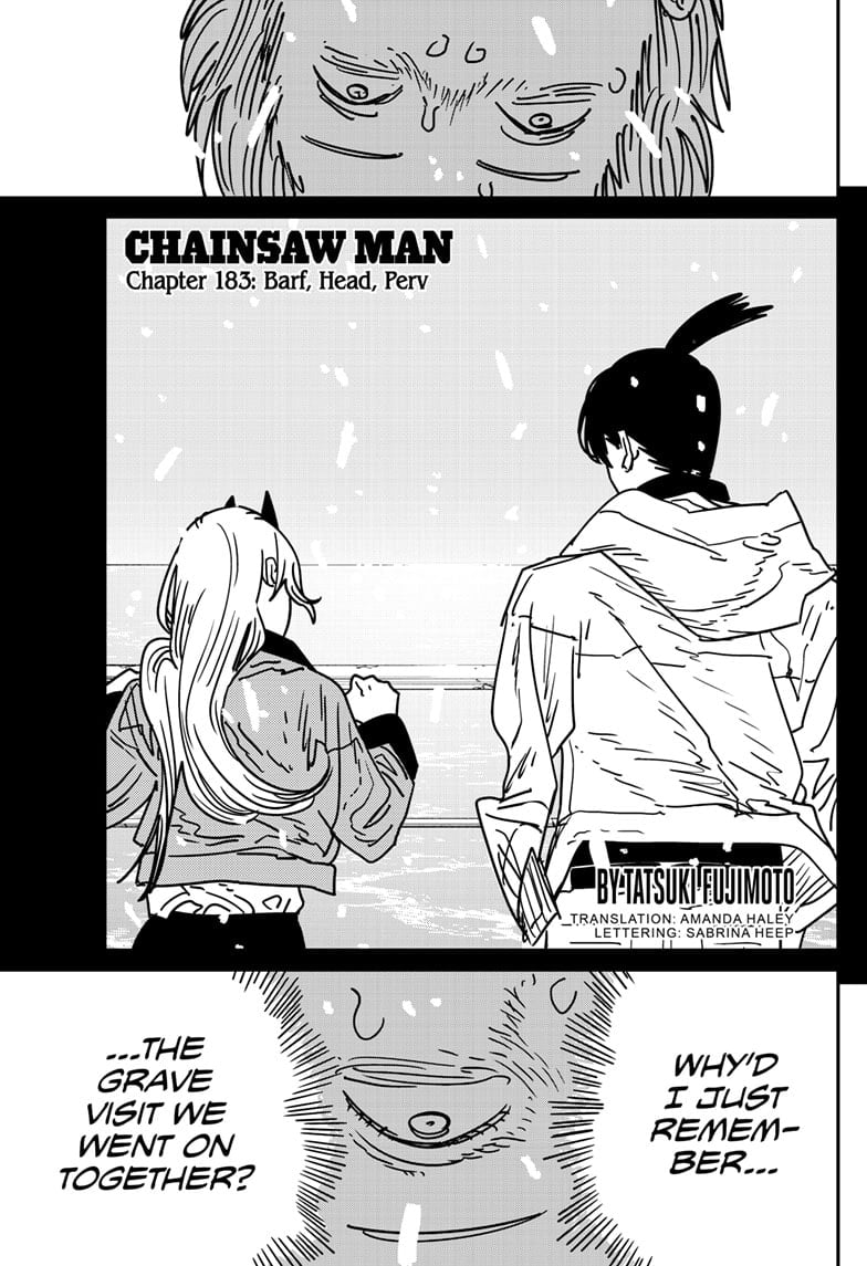 Chainsaw Man, Chapter 183 - Barf, Head, Perv image 01