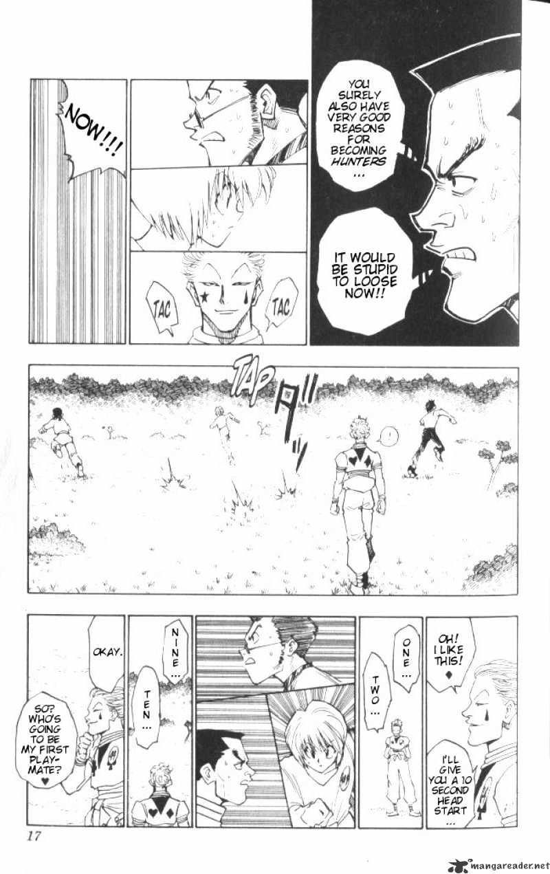 Hunter x Hunter, Chapter 9 - Battle In The Mist image 12