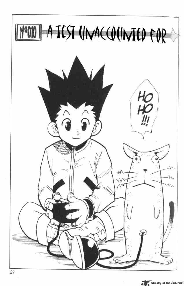 Hunter x Hunter, Chapter 10 - A Test Unaccounted For image 02