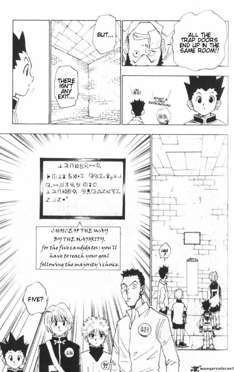 Hunter x Hunter, Chapter 15 - The Way The Majority Decides image 16