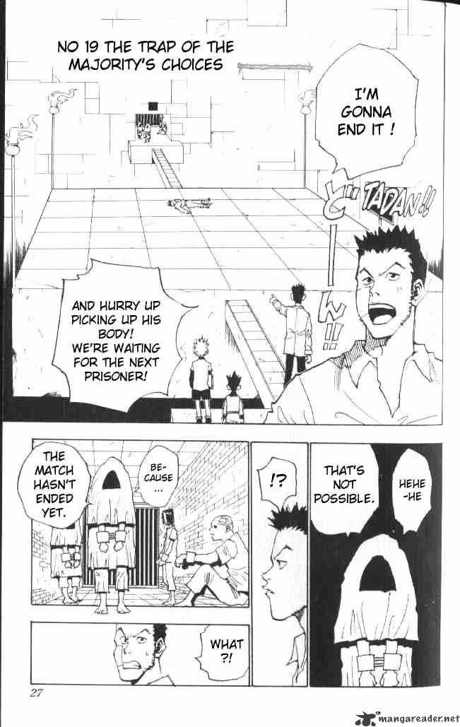 Hunter x Hunter, Chapter 19 - The Trap Of Majority