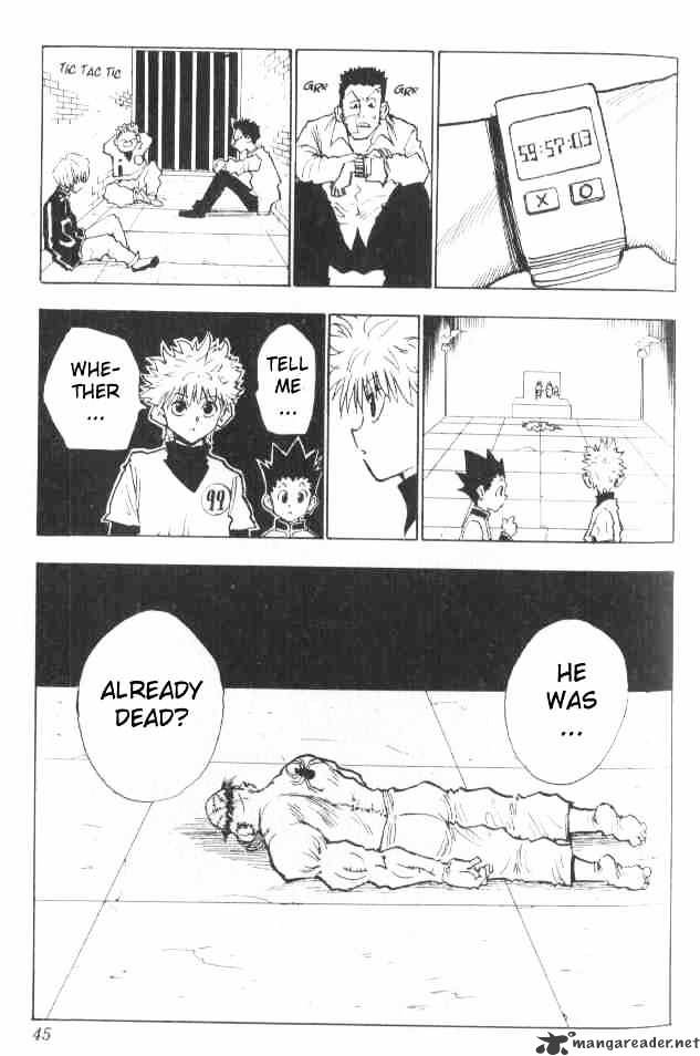 Hunter x Hunter, Chapter 19 - The Trap Of Majority