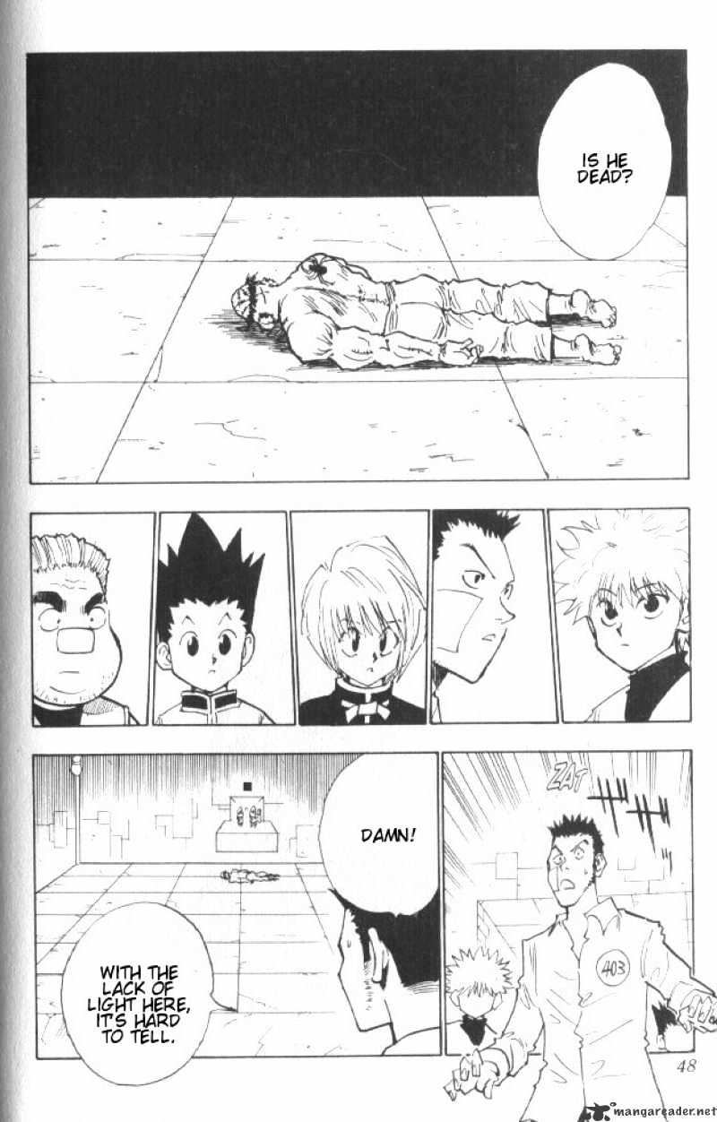 Hunter x Hunter, Chapter 20 - Gamble Time image 03