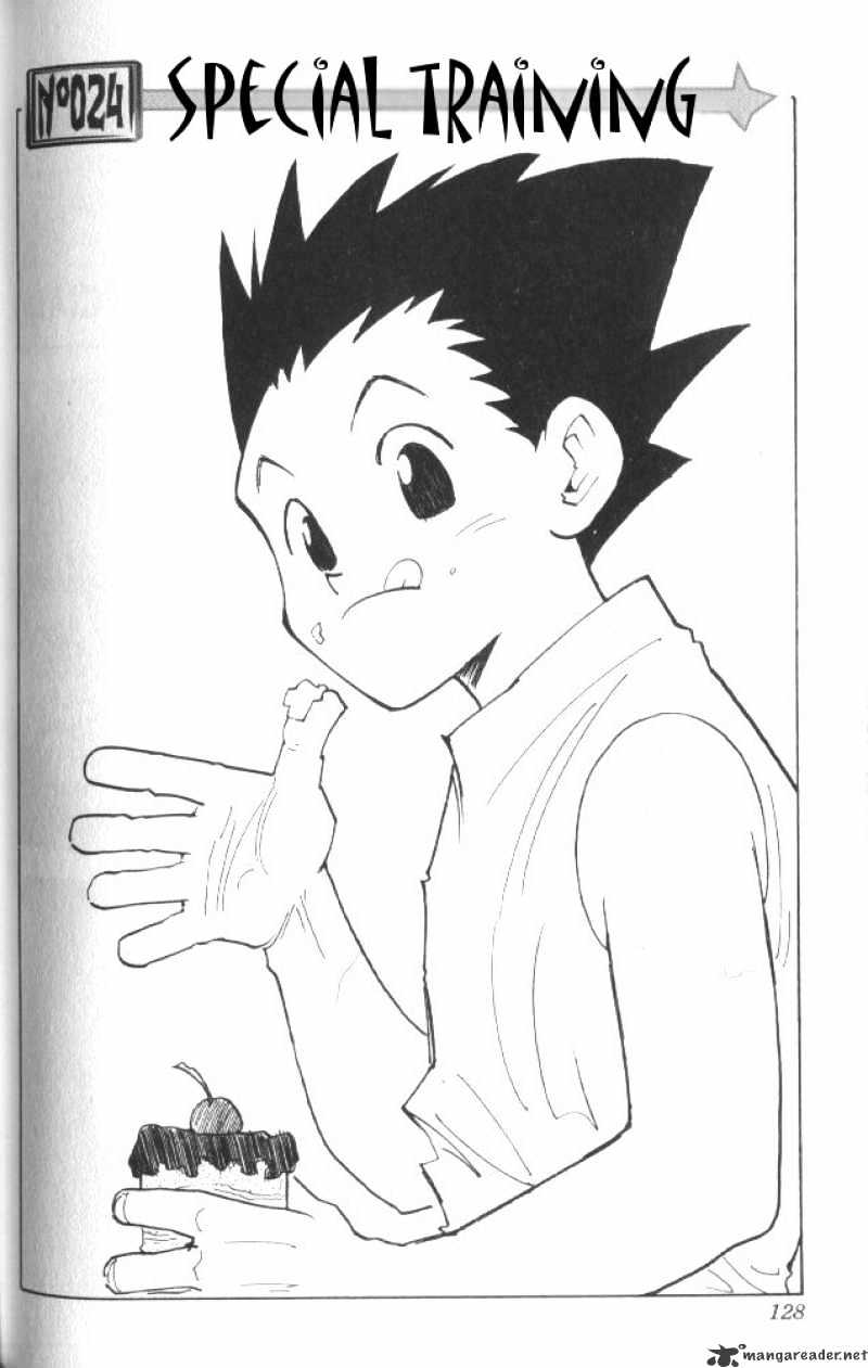 Hunter x Hunter, Chapter 24 - Special Training image 03