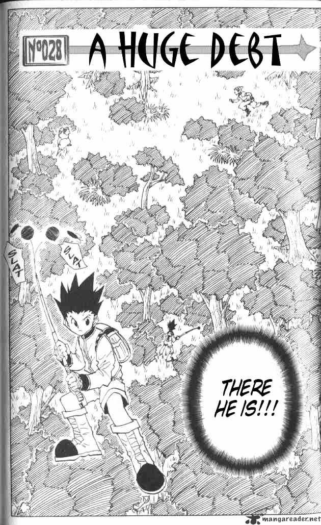 Hunter x Hunter, Chapter 28 - A Huge Bet image 03