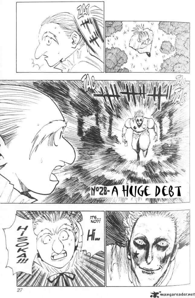 Hunter x Hunter, Chapter 28 - A Huge Bet image 02