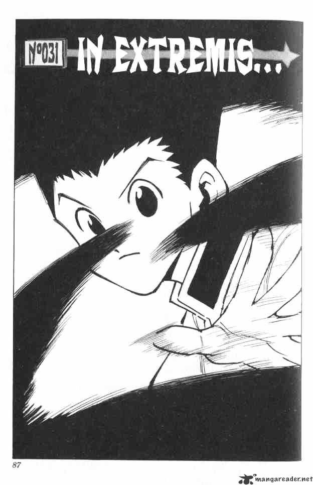 Hunter x Hunter, Chapter 31 - In Extremis image 02