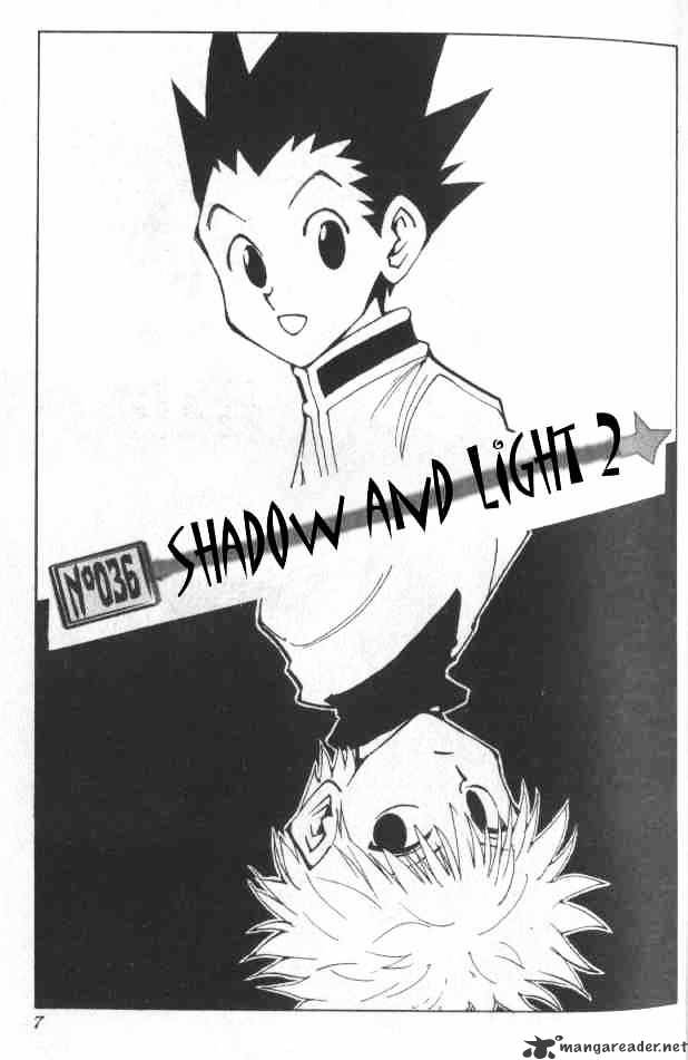 Hunter x Hunter, Chapter 36 - Shadow And Light 2 image 01