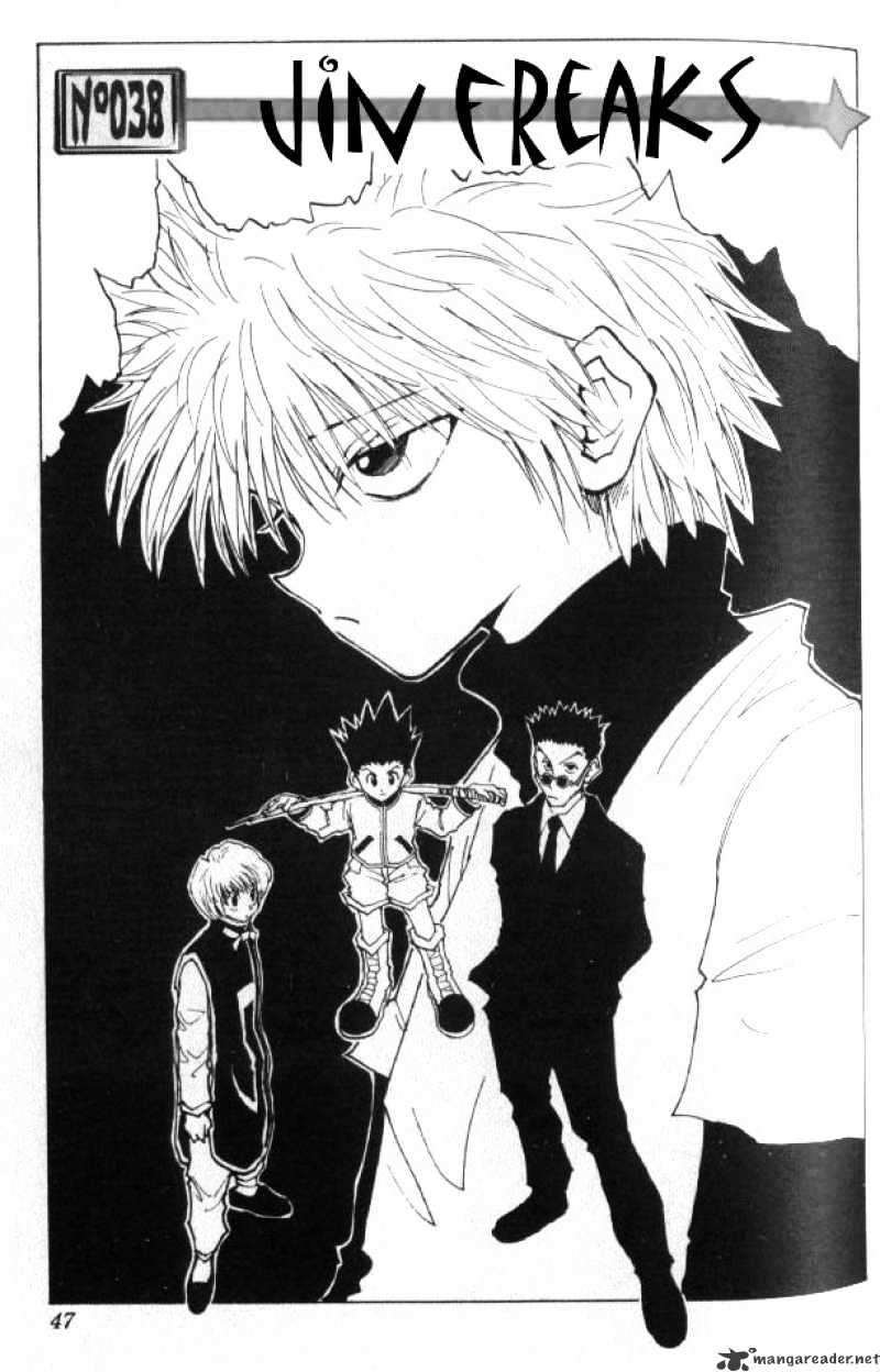 Hunter x Hunter, Chapter 38 - Jin Freaks image 02