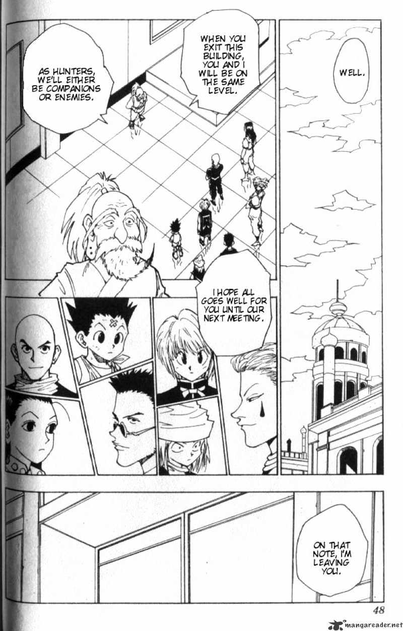 Hunter x Hunter, Chapter 38 - Jin Freaks image 03