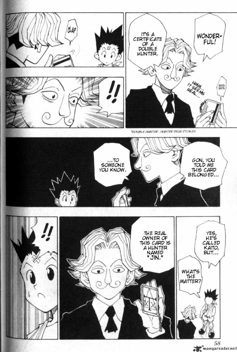 Hunter x Hunter, Chapter 38 - Jin Freaks image 13