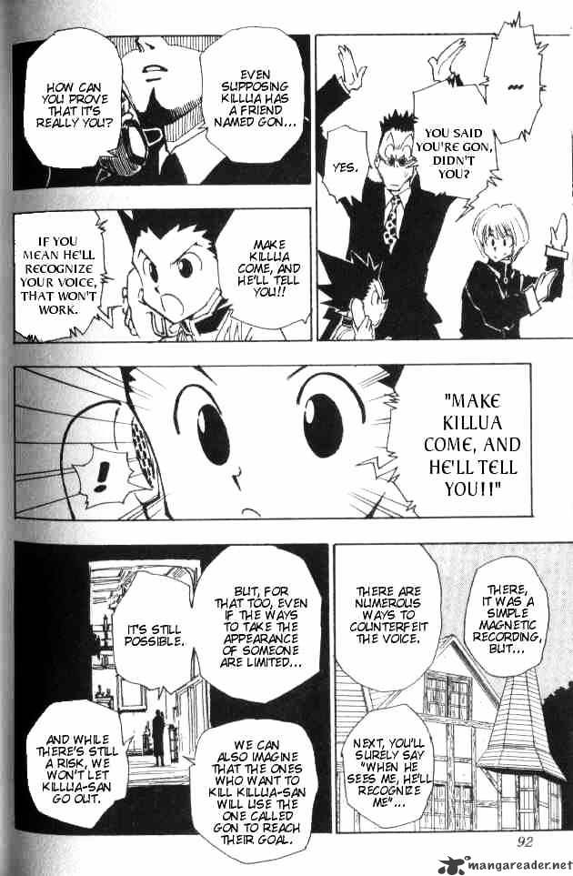 Hunter x Hunter, Chapter 40 - The Zoldick Family 1 image 07