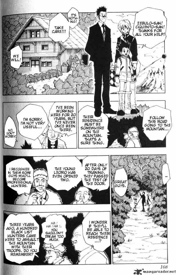 Hunter x Hunter, Chapter 41 - The Zoldick Family 2 image 03