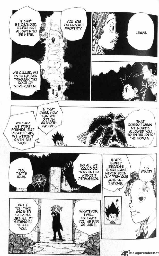 Hunter x Hunter, Chapter 41 - The Zoldick Family 2 image 06