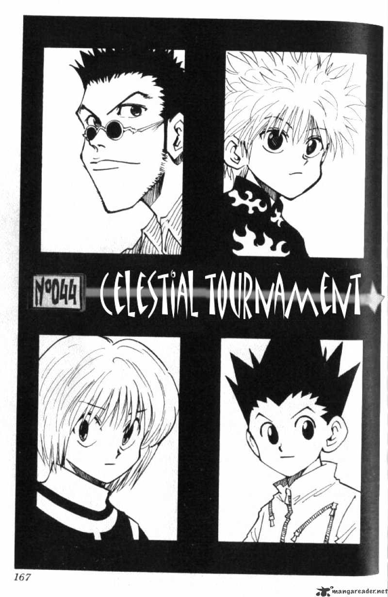 Hunter x Hunter, Chapter 44 - Celestial Tournament image 02