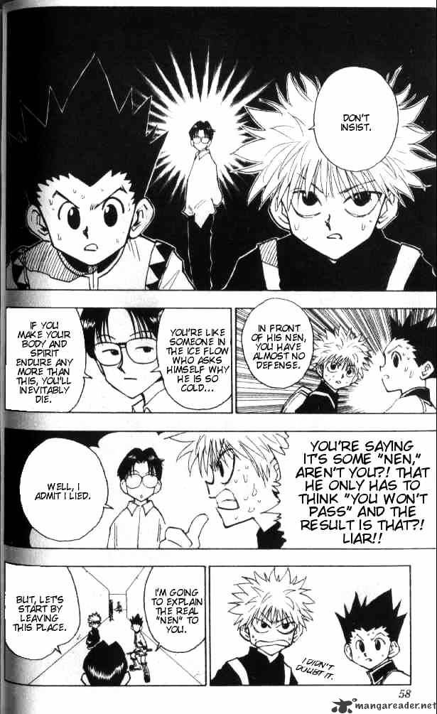 Hunter x Hunter, Chapter 47 - Invisible Wall image 12