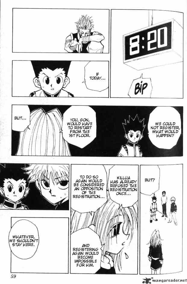 Hunter x Hunter, Chapter 47 - Invisible Wall image 13