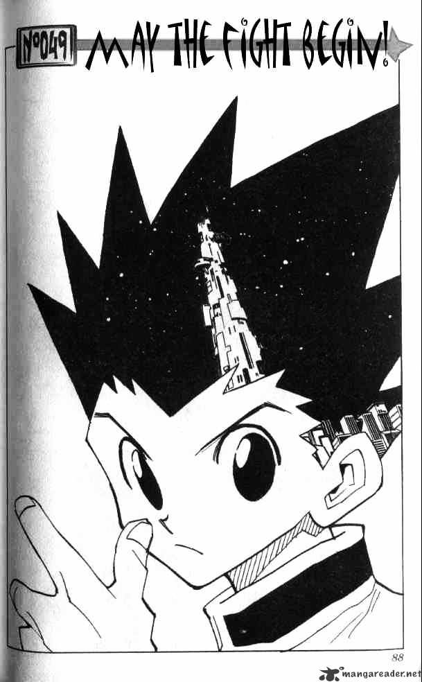 Hunter x Hunter, Chapter 49 - May The Fight Begin image 02