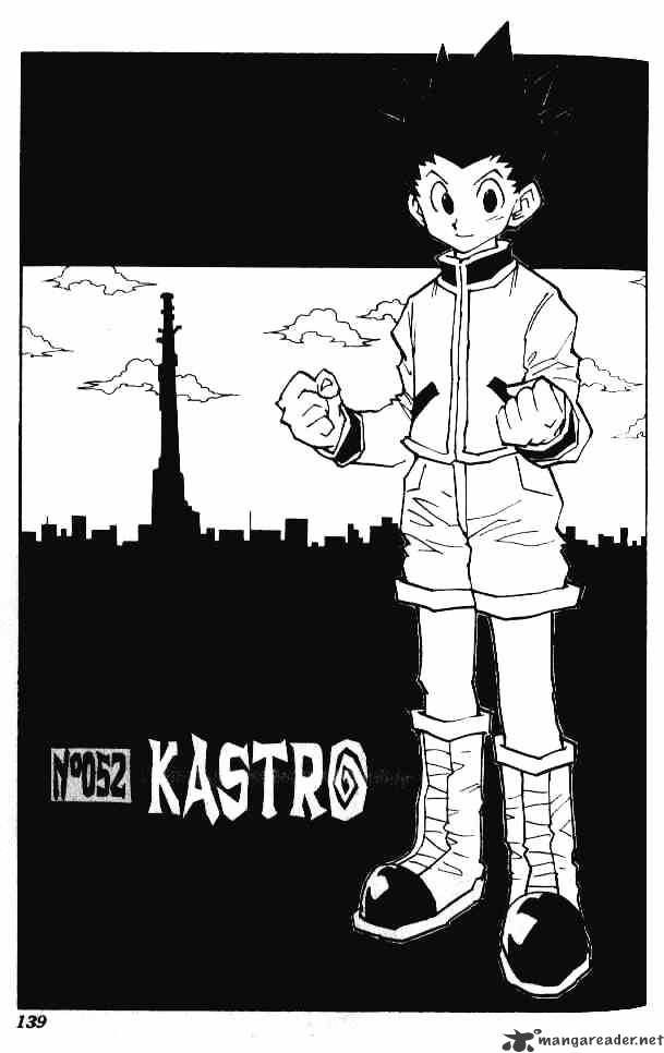 Hunter x Hunter, Chapter 52 - Kastro image 01