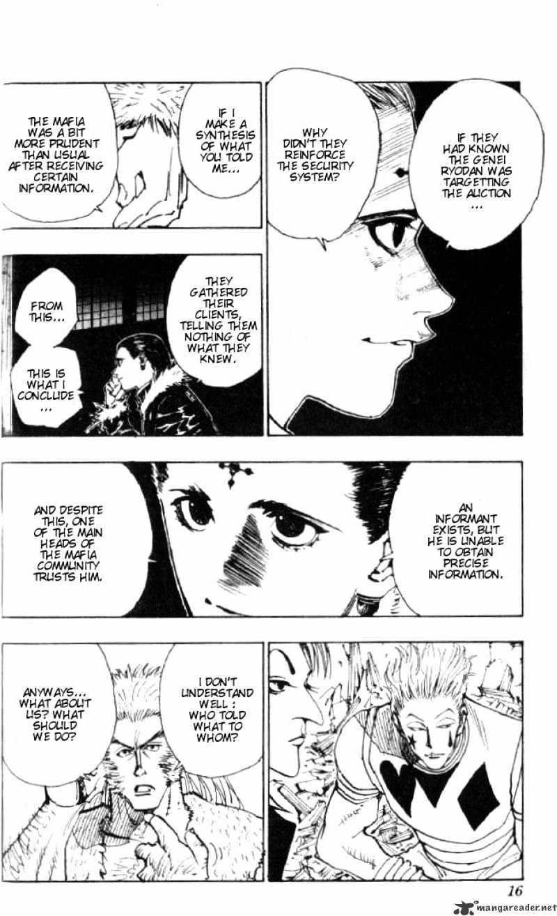 Hunter x Hunter, Chapter 74 - September First 3 image 12