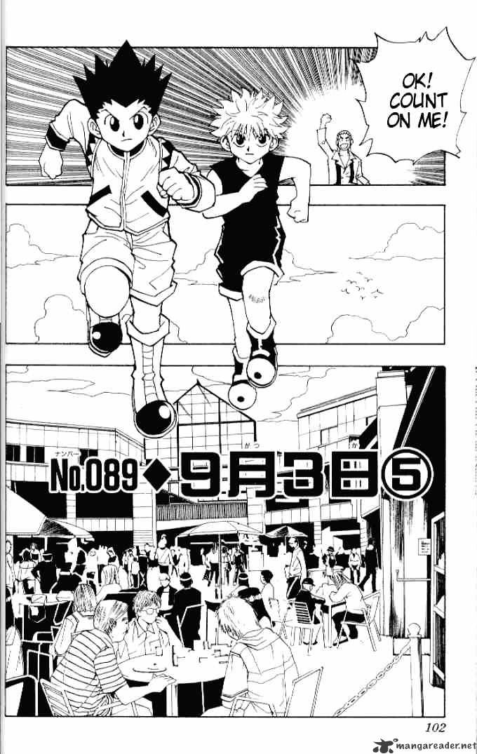 Hunter x Hunter, Chapter 89 - September Third 5 image 02