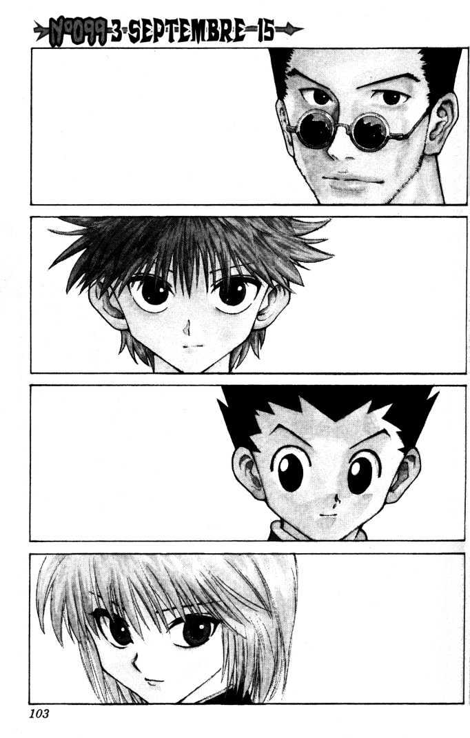 Hunter x Hunter, Chapter 99 - September 3rd Part 15 image 01