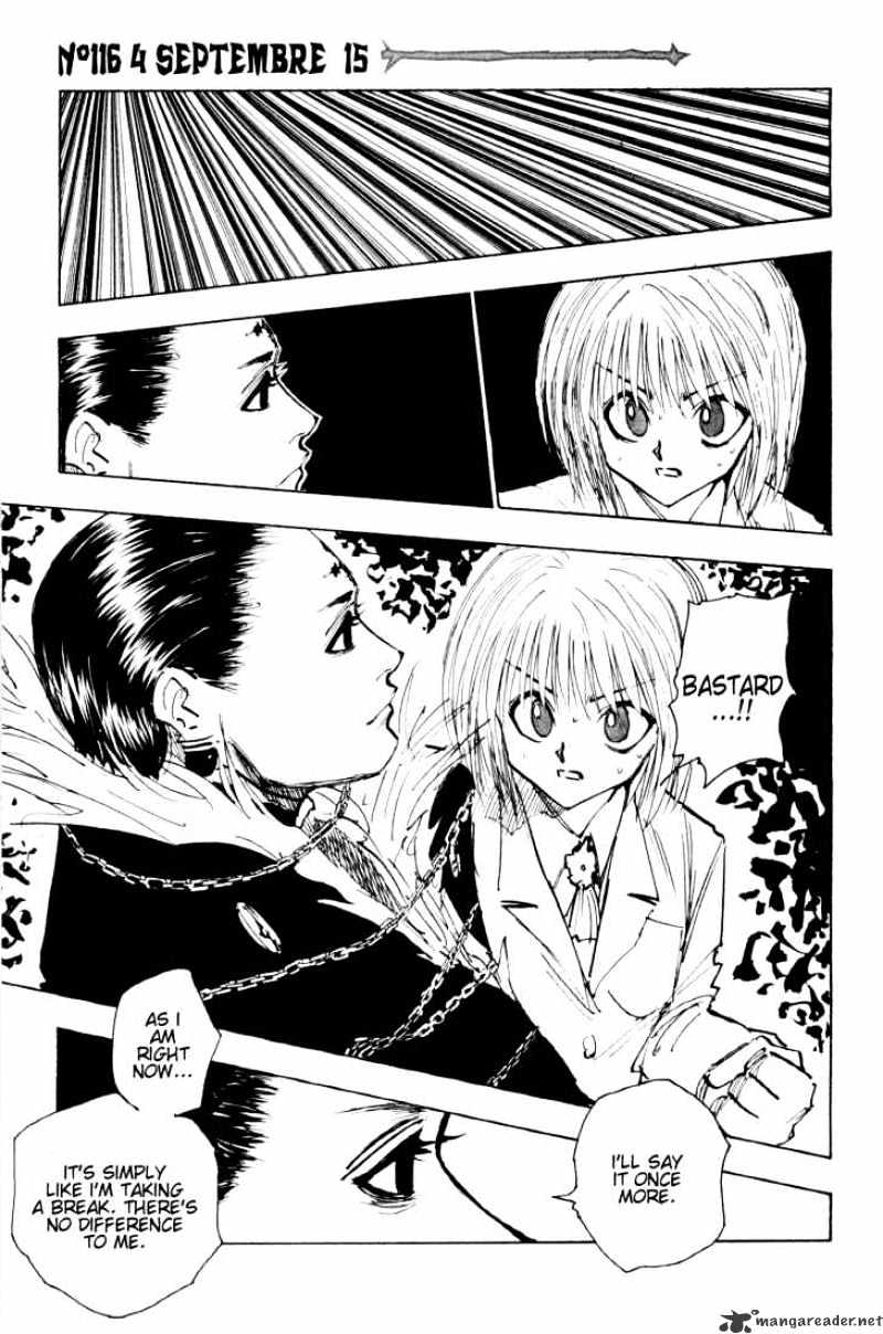 Hunter x Hunter, Chapter 116 - September Fourth 15 image 01