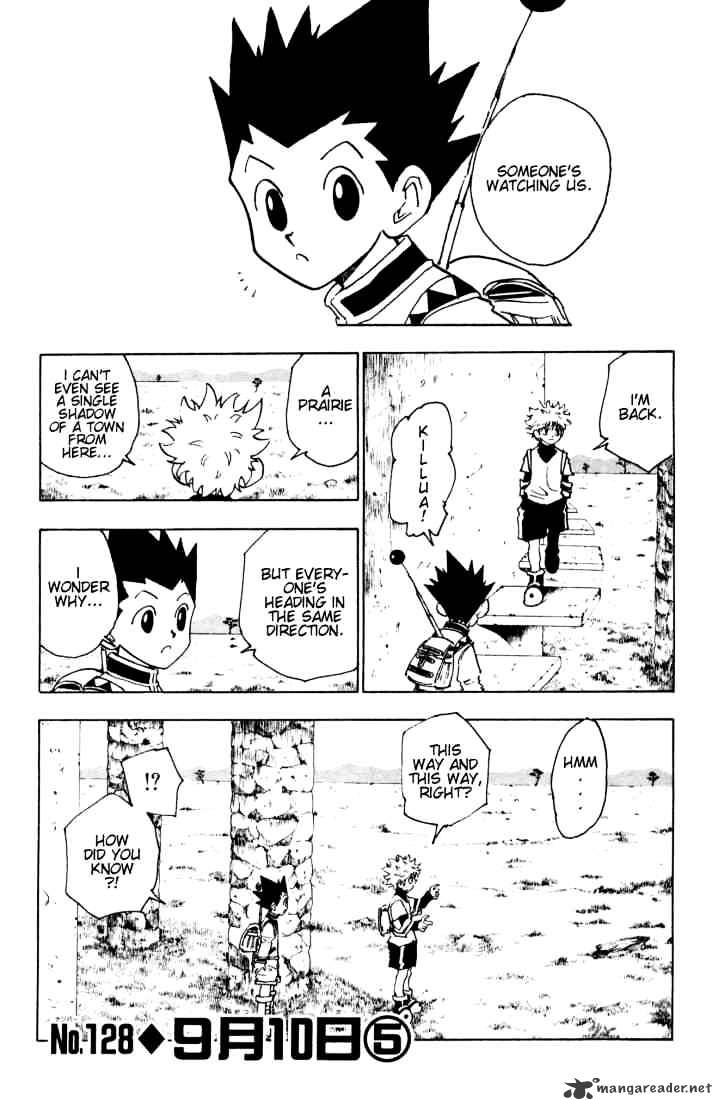 Hunter x Hunter, Chapter 128 - September Tenth 5 image 01