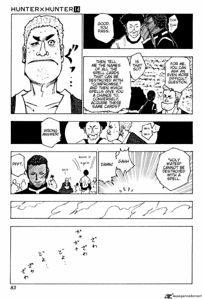 Hunter x Hunter, Chapter 132 - 40 Kinds Of Spells image 13