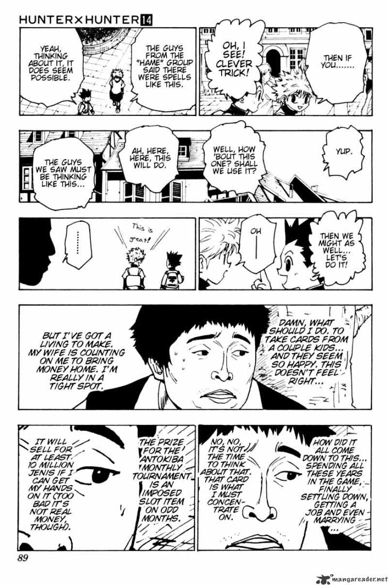 Hunter x Hunter, Chapter 133 - Defending With No Spells image 03